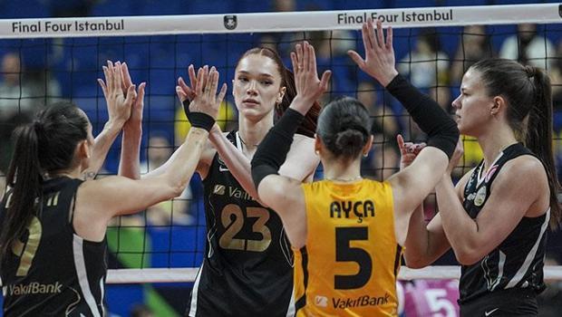 Vakıfbank, Şampiyonlar Ligi'nde yarı finalde takıldı!