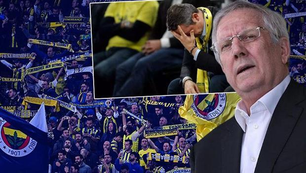 Fenerbahçe tribünlerinden protesto: 'Yönetim istifa' ve 'Aziz Yıldırım' tezahüratları