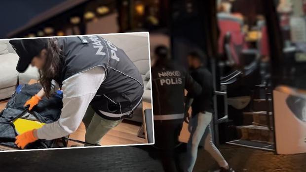 Yolcu otobüsünde 3 kilo 700 gram uyuşturucu ele geçirildi
