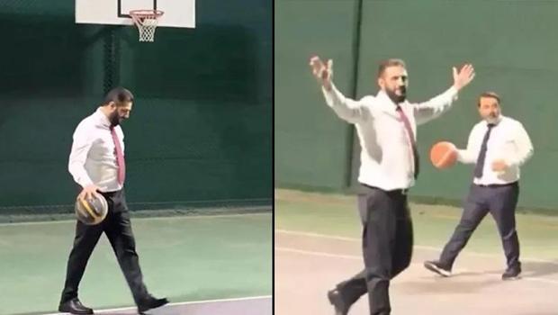 Suriye'de dikkat çeken görüntü: Şara hünerlerini sergiledi
