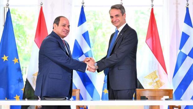 Mısır Cumhurbaşkanı Sisi, Yunanistan'da