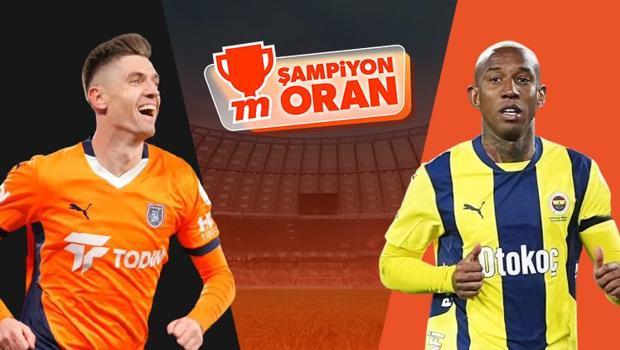 Fenerbahçe, Başakşehir'e konuk olacak! Maçın heyecanı Şampiyon Oranlar ile Misli'de