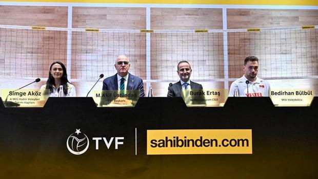 Türkiye Voleybol Milli Takımlar’a yeni sponsor