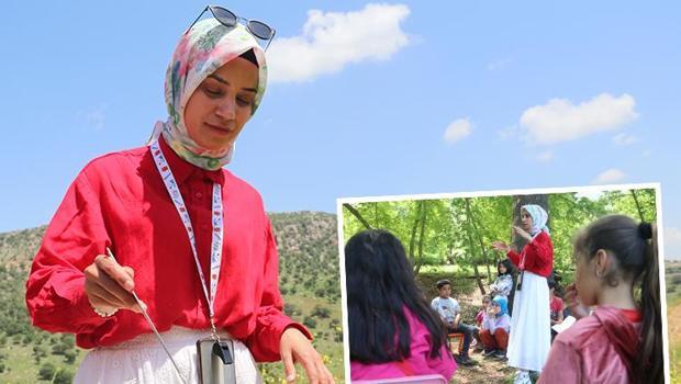 Tülay öğretmenin yöntemi takdir topluyor: Derslerin bir bölümünü böyle işliyor