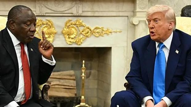 Trump-Ramaphosa görüşmesine