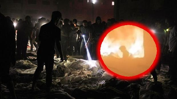 Gazze'de mucize kurtuluş! Alevlerin içinden sağ çıktı... 'Filistinliler bizi affetsin'