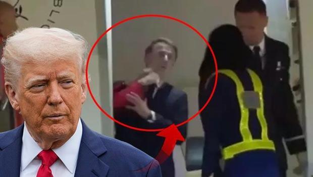 Görüntüleri sosyal medyada gündem olmuştu: Trump'tan Macron'a evlilik tavsiyesi