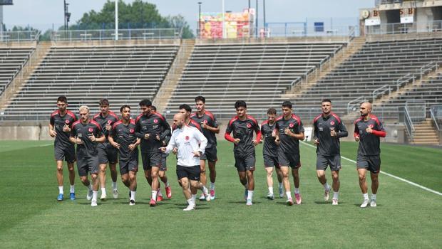 A Milli Futbol Takımı, Meksika maçının hazırlıklarına başladı!