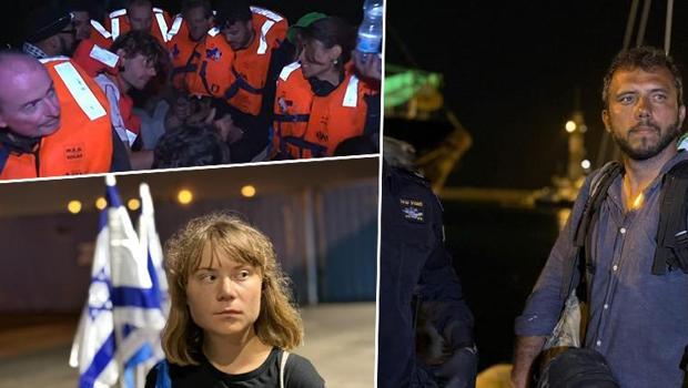 Son dakika... İsrail'den aktivistlere tutuklama tehdidi: 8 eylemci yargılanacak! Greta Thunberg sınır dışı edildi