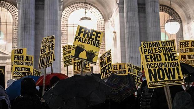 New York'taki üniversite öğrencilerinin Gazze için açlık grevi sürüyor