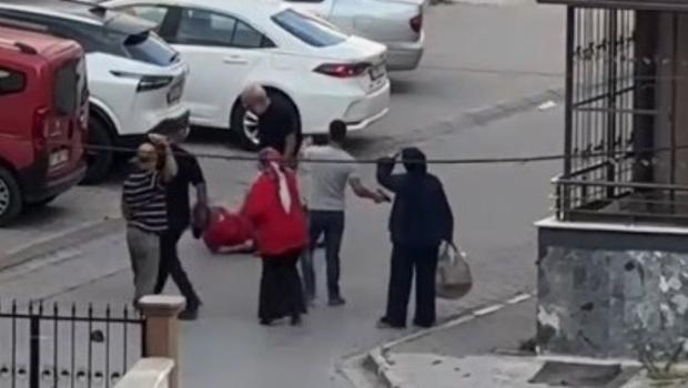 Eşi tarafından bıçakla rehin alınan kadın böyle kurtarıldı, o anlar saniye saniye kamerada