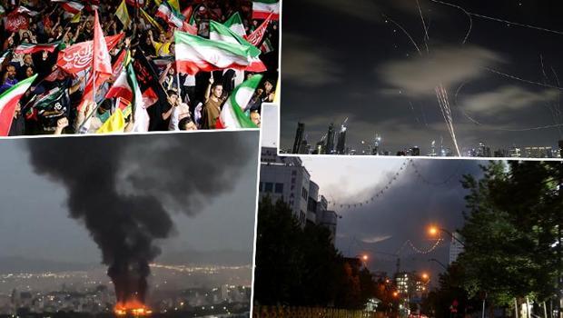 Son dakika... İran'ın yanıtı hipersonik füzelerle geldi: Tel Aviv hedefte! İsrailliler geceyi sığınaklarda geçirdi