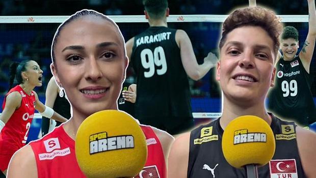 Brezilya maçı öncesi Ebrar Karakurt ve Simge Aköz'den özel açıklamalar!