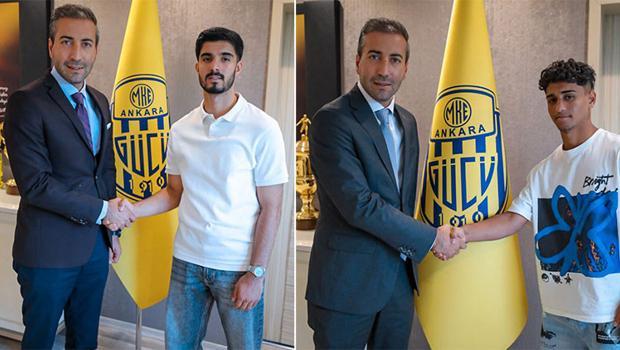 Ankaragücü'nde çifte imza!