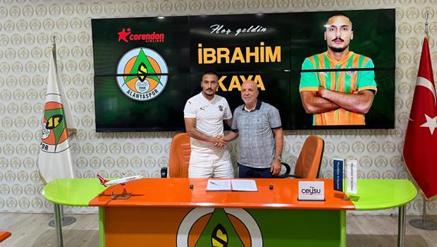 Alanyaspor, İbrahim Kaya ile 4 yıllık sözleşme imzaladı!