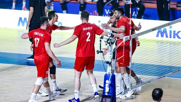 A Milli Erkek Voleybol Takımı, Ukrayna'ya kaybetti!