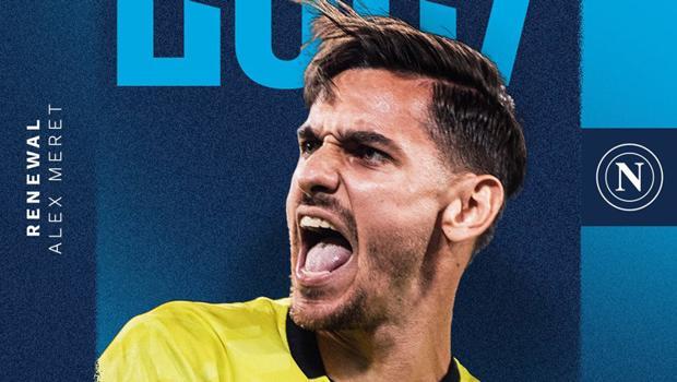 Napoli, kalecisi Alex Meret'in sözleşmesini uzattı!