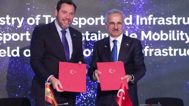 Türkiye ile İspanya arasında ’Ulaştırma ve Altyapı’ alanında iş birliği anlaşması imzalandı
