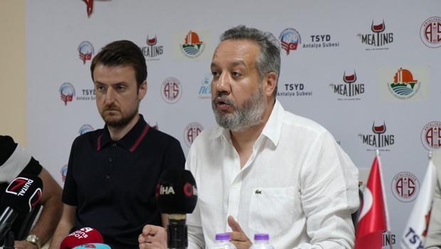 Antalyaspor Başkanı Sinan Boztepe istifa edeceğini açıkladı!