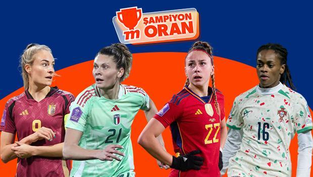 Avrupa Kadınlar Futbol Şampiyonası'nda iki maç oynanacak! Maçların heyecanı Canlı Sohbet ve Şampiyon Oranlar ile Misli'de