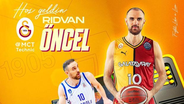 Rıdvan Öncel, Galatasaray MCT Technic'te!