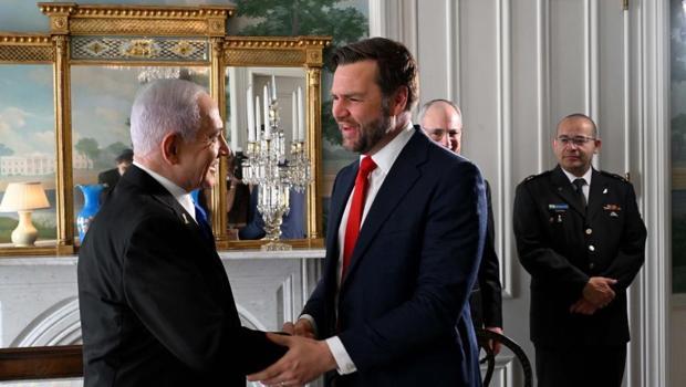 Netanyahu, ABD Başkan Yardımcısı Vance ile bir araya geldi