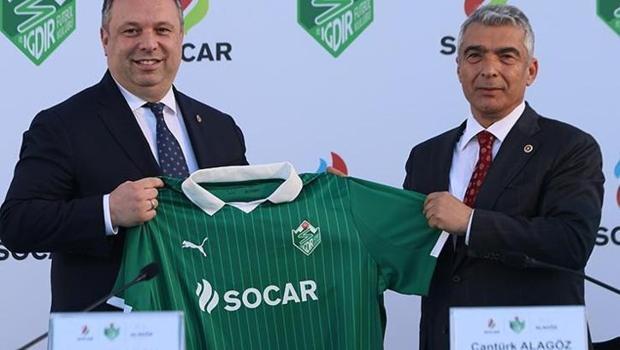 Iğdır Futbol Kulübü ve SOCAR Türkiye forma sponsorluğu için sözleşme yeniledi