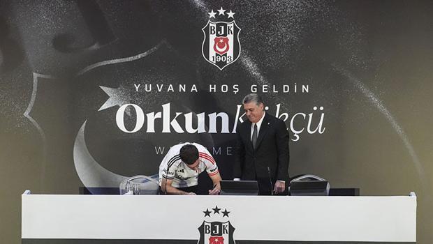 Beşiktaş'tan Orkun Kökçü için dev imza töreni! 'Dünyanın en mutlusuyum'