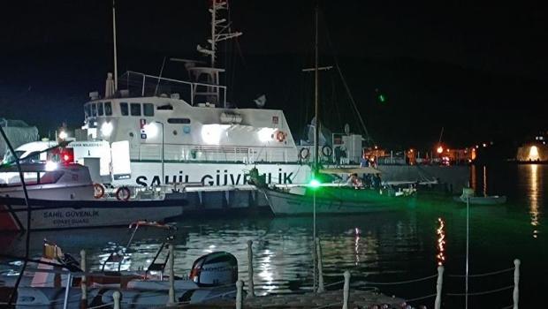 Teknede asılı halde bulundu