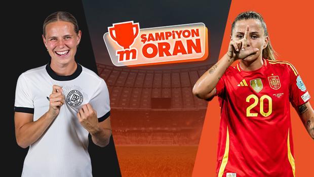 Kadınlar Avrupa Şampiyonası'nda Yarı Finalinde Almanya ile İspanya karşılaşıyor! Maçın heyecanı Canlı Sohbet ve Şampiyon Oranlar ile Misli'de