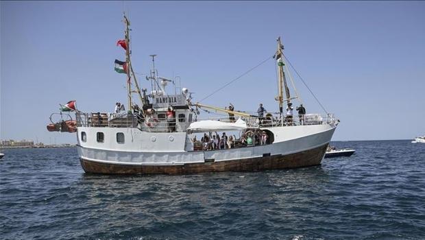 Gazze ablukasını yarmak için yoluna devam ediyor: Handala ile yeniden iletişim kuruldu
