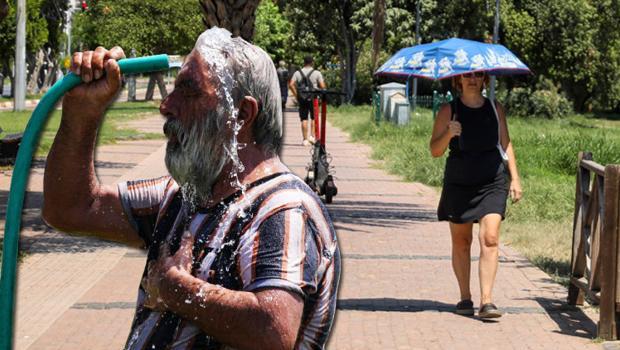 Bir kentte 95 yılın sıcaklık rekoru kırıldı! Bugün pik noktaya ulaştı | Cadde ve sokaklar boşaldı