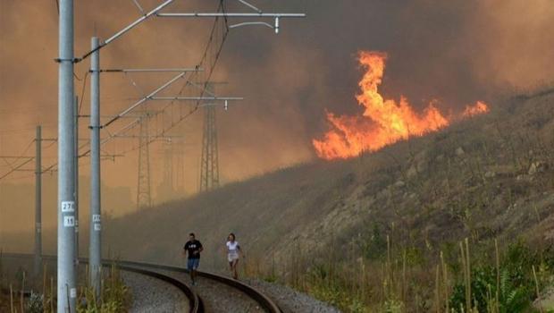 Sınırda yangın alarmı! Bulgaristan makamlarından açıklama