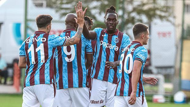 Trabzonspor’da bireysel performanslar parladı, genç oyuncular göze girmeye çalıştı