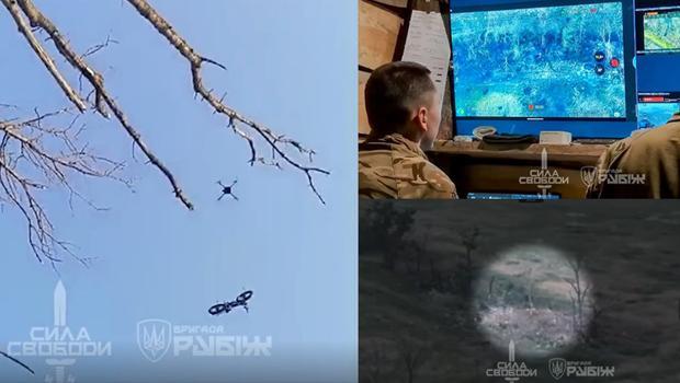 Ölüm çemberinden dronla indirilen bisikletle kurtuldu
