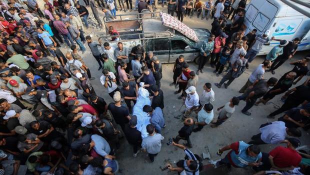 Gazze’ye havadan 14 ton yardım ulaştırıldı