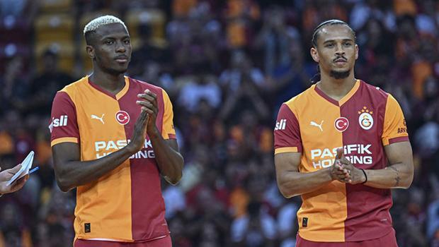 Galatasaray'da Osimhen & Sane bayramı!