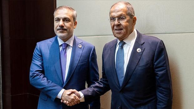 Dışişleri Bakanı Hakan Fidan ve Rus mevkidaşı Lavrov görüştü