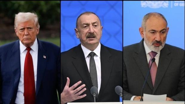 Trump duyurdu! Aliyev ile Paşinyan Beyaz Saray'da 