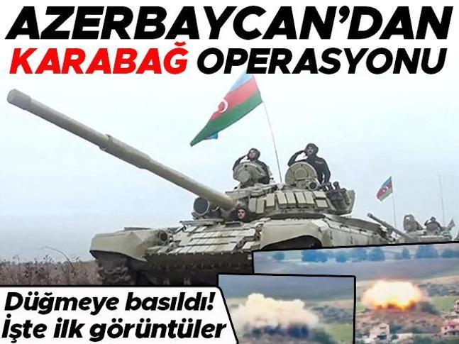 Son dakika... Azerbaycan Karabağda antiterör operasyonu başlattı