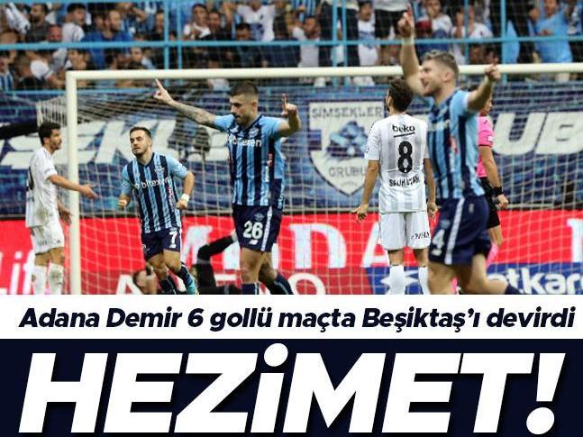Adana Demirspor 4-2 Beşiktaş (Maçın özeti)