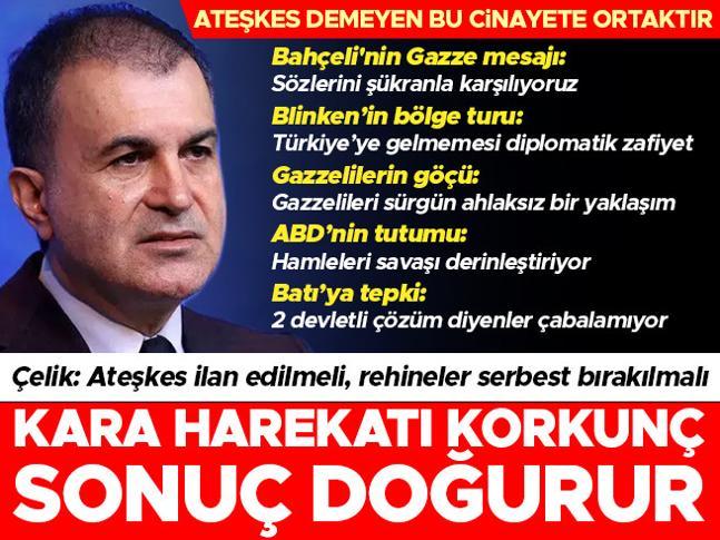 AK Partide MYK toplantısı sona erdi... Ömer Çelikten açıklamalar