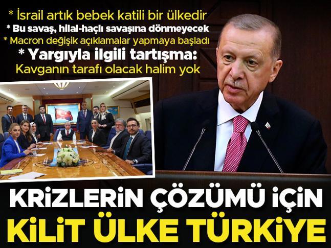 Cumhurbaşkanı Erdoğan: İsrail artık bebek katili... Krizlerin çözümü için kilit ülke Türkiye