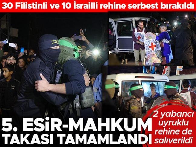 İsrail - Hamas savaşında yaşanan son dakika gelişmeleri... İsrail ‘Filistin’in en cesur kızı’ için kararını verdi 5. günde esir-mahkum takası başladı