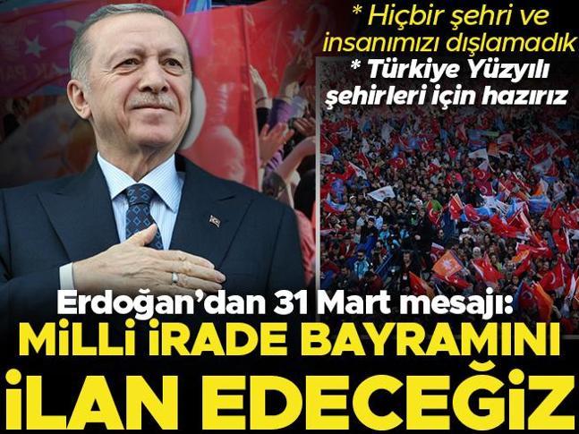 AK Parti Muğla mitingi... Cumhurbaşkanı Erdoğandan önemli açıklamalar