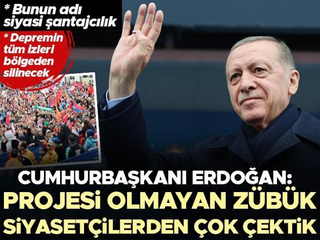 AK Parti Malatya mitingi... Cumhurbaşkanı Erdoğandan önemli açıklamalar