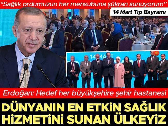 Son dakika... Cumhurbaşkanı Erdoğan: Hedef her büyükşehire şehir hastanesi