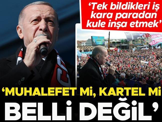 AK Parti Çorum mitingi... Cumhurbaşkanı Erdoğandan önemli açıklamalar