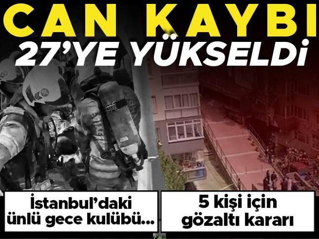 Şişlide 13 katlı binada korkutan yangın: 3 ölü, 1 ağır yaralı