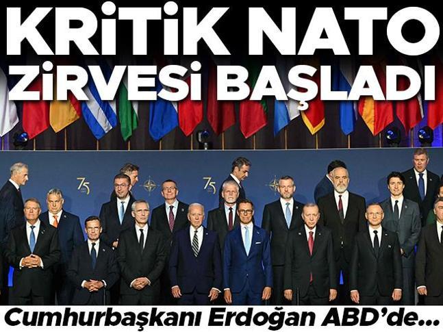 Son dakika haberi... Cumhurbaşkanı Erdoğan ABDde: Kritik NATO Zirvesi başladı